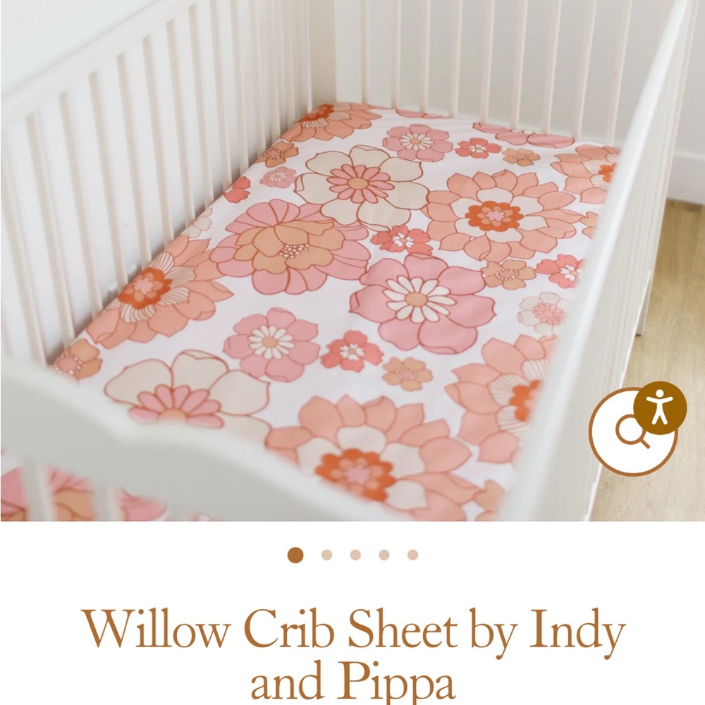 Loomwell Flower Sheet and Comforter Set